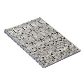 Geïnspireerd tribaal patroon notitieboek (Rechterzijde)