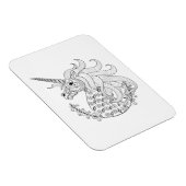 Geïnspireerd Unicorn Magneet (Rechterzijde)