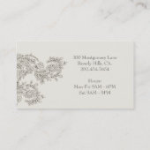   geïnspireerd Visitekaartje (Achterkant)