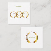 Geïnspireerd Visitekaartje (Voorkant / Achterkant)