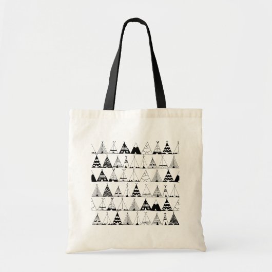 Geïnspireerd Wigwam Tote Bag (Voorkant)