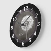 Geïnspireerd Wish Dandelion Grote Klok (Hoek)