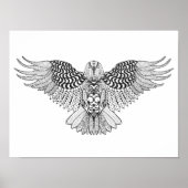 Geïnspireerde adelaar 2 poster (Voorkant)