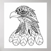 Geïnspireerde adelaar 3 poster (Voorkant)