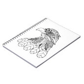 Geïnspireerde adelaar notitieboek (Linkerzijde)