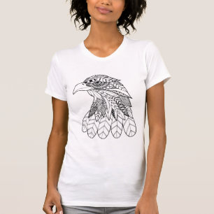 Geïnspireerde adelaar t-shirt