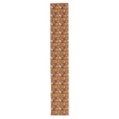 -geïnspireerde Autumn Table Runner Delicate Lange Tafelloper (Voorkant)
