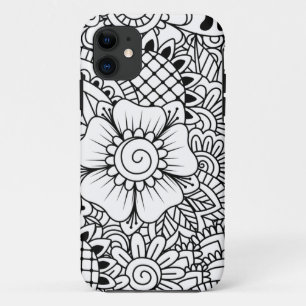 Geïnspireerde bloemen iPhone 11 hoesje