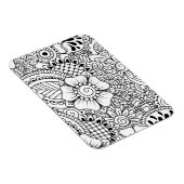 Geïnspireerde bloemen magneet (Rechterzijde)