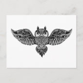 Geïnspireerde boomwortel briefkaart (Voorkant)