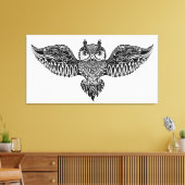 Geïnspireerde boomwortel canvas afdruk (Insitu (Woonkamer))