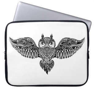 Geïnspireerde boomwortel laptop sleeve