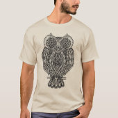 Geïnspireerde boomwortel met handtekening t-shirt (Voorkant)