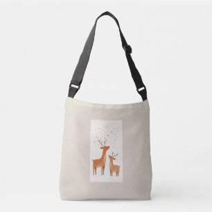 geïnspireerde Forest Cabin Cross-Body Bag. Crossbody Tas
