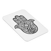 Geïnspireerde hamsa hand magneet (Rechterzijde)