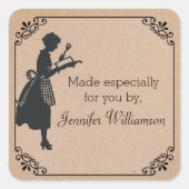  geïnspireerde Home Made Label Sticker (Voorkant)