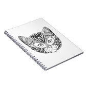 Geïnspireerde kat notitieboek (Rechterzijde)