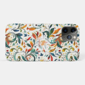 -geïnspireerde kleurrijke Paisley Leaf Pattern Case-Mate iPhone Case (Achterkant (horizontaal))