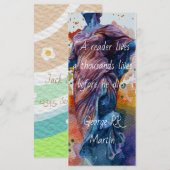 GEÏNSPIREERDE MODERNE BOEKLIEFHEBBER (Voorkant / Achterkant)