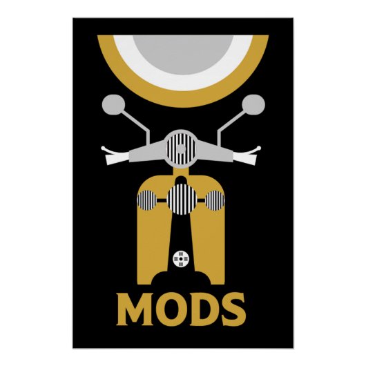 geïnspireerde mods en rockers perfect poster (Voorkant)