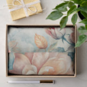 geïnspireerde pastel perzik Waterverf decoupage Tissuepapier (Geschenk)