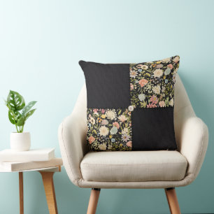 geïnspireerde patchwork quilt kussen