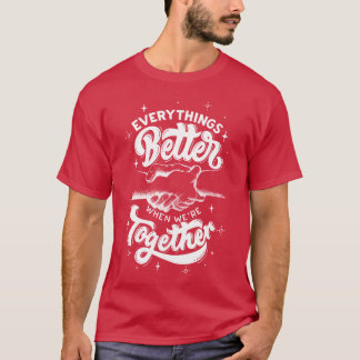 Geïnspireerde quote familie t-shirt