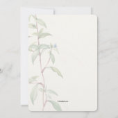 Geïnspireerde religieuze uitnodiging (Achterkant)