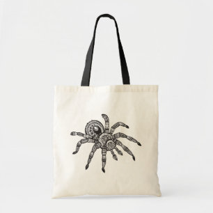 Geïnspireerde spin tote bag
