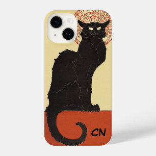 Geïnspireerde telefoonhoes "Le Chat Noir"   Katten iPhone 14 Hoesje