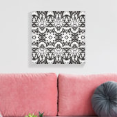 Geïnspireerde Tribal Stijl Illustratie 6 Canvas Afdruk (Insitu (Woonkamer))