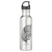 Geïnspireerde tribale doether waterfles  (Voorkant)
