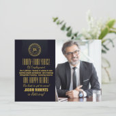 Geïnspireerde uitnodiging van de Partij van de Pen (Staand voorkant)