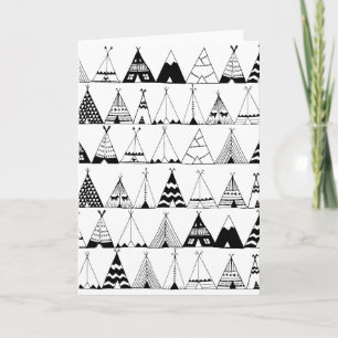 Geïnspireerde Wigwam Kaart
