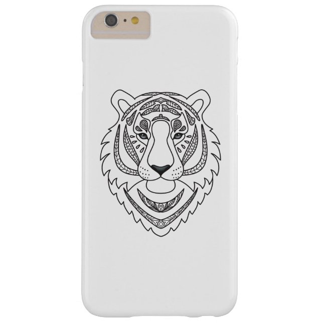 Geïnspireerde witte tijger Case-Mate iPhone case (Achterkant)