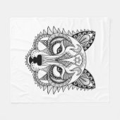 Geïnspireerde Wolf Fleece Deken (Voorkant (Horizontaal))