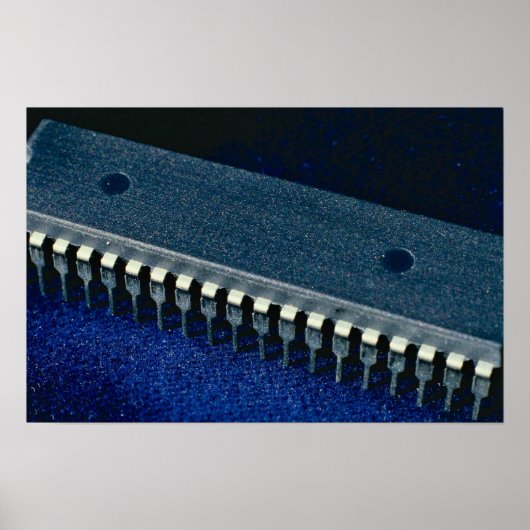 Geïntegreerde schakeling (microprocessor) poster (Voorkant)