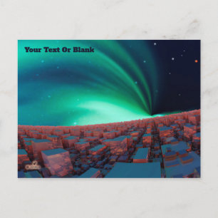 Geïoniseerde zuurstof briefkaart