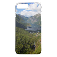 Geiranger Fjord landschap, Noorwegen
