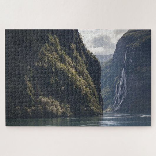 Geiranger Fjord Legpuzzel (Horizontaal)