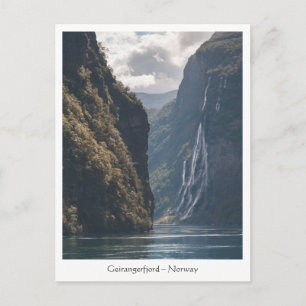 Geirangerfjord Noorwegen Briefkaart