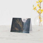 Geirangerfjord Noorwegen Kaart (Gele Bloem)