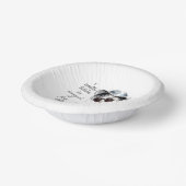 Geïrriteerd op het eerste gezicht papieren kommen (Gebogen)