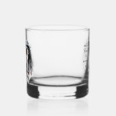 Geïrriteerd op het eerste gezicht whisky glas (Links)