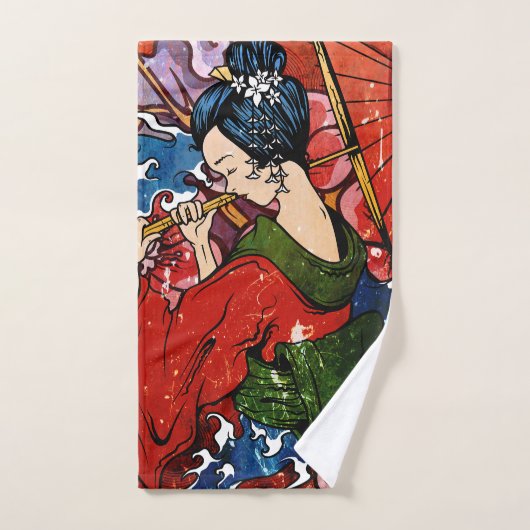Geisha (Serviette à main)