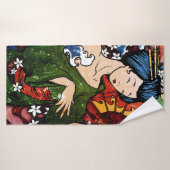 Geisha (Serviette de bain)