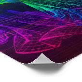 Geisha Abstract Japan Wall Art Poster (Hoek)