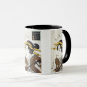 Geisha avec Samisan, Eisen, 1826 Mugs & Steins (Devant droit)