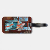 Geisha Bagagelabel (Achterkant horizontaal)