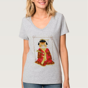 Geisha Cat womens shirt